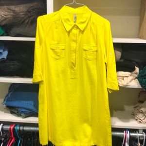 Yellow Shirt Dress Old Navy
